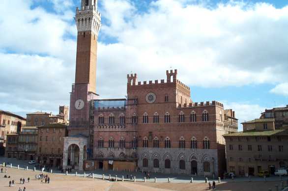 Palazzo Publico from gelateria