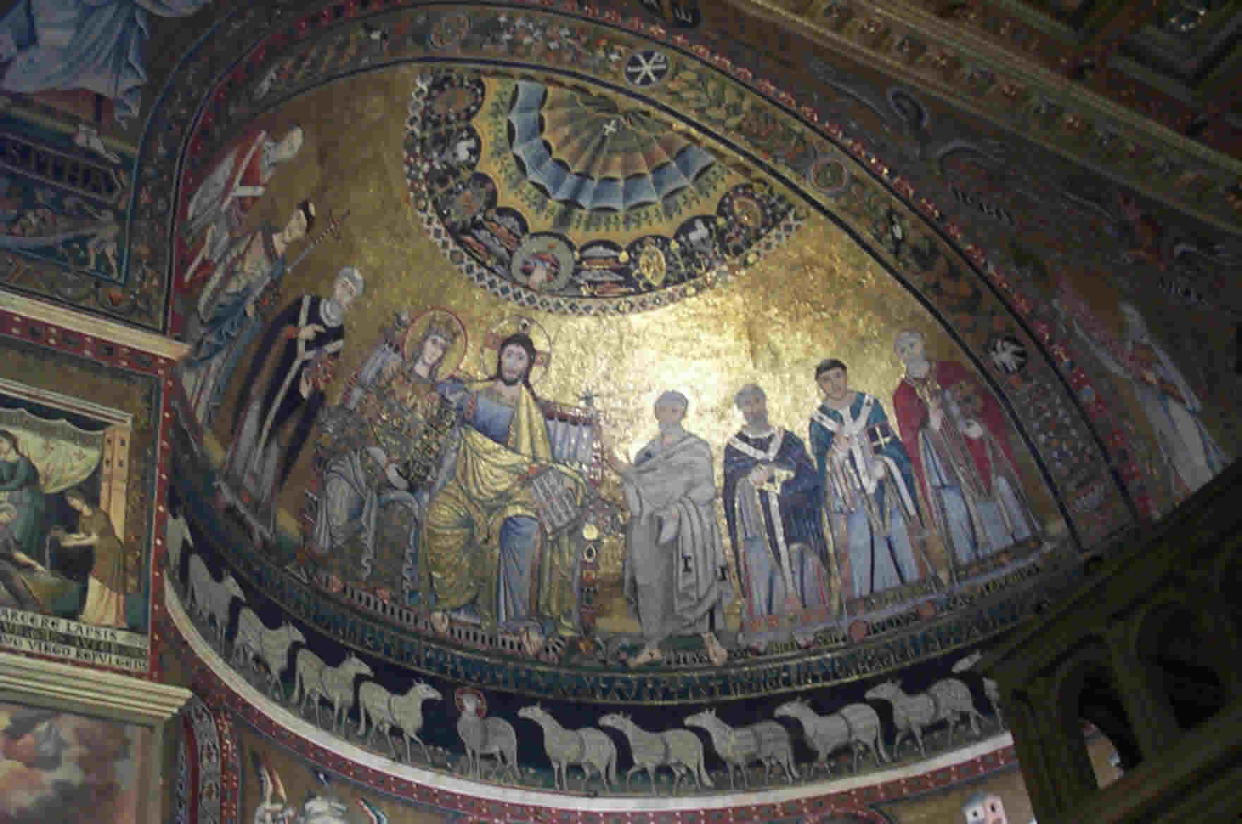 Mosaic, Santa Maria in Trastevere