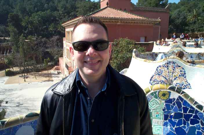 David with Guell House